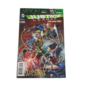 Justice League 16 The New 52 Throne Of Atlantis Comic Bagged Boarded Graphic